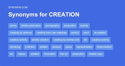 another word for creation.